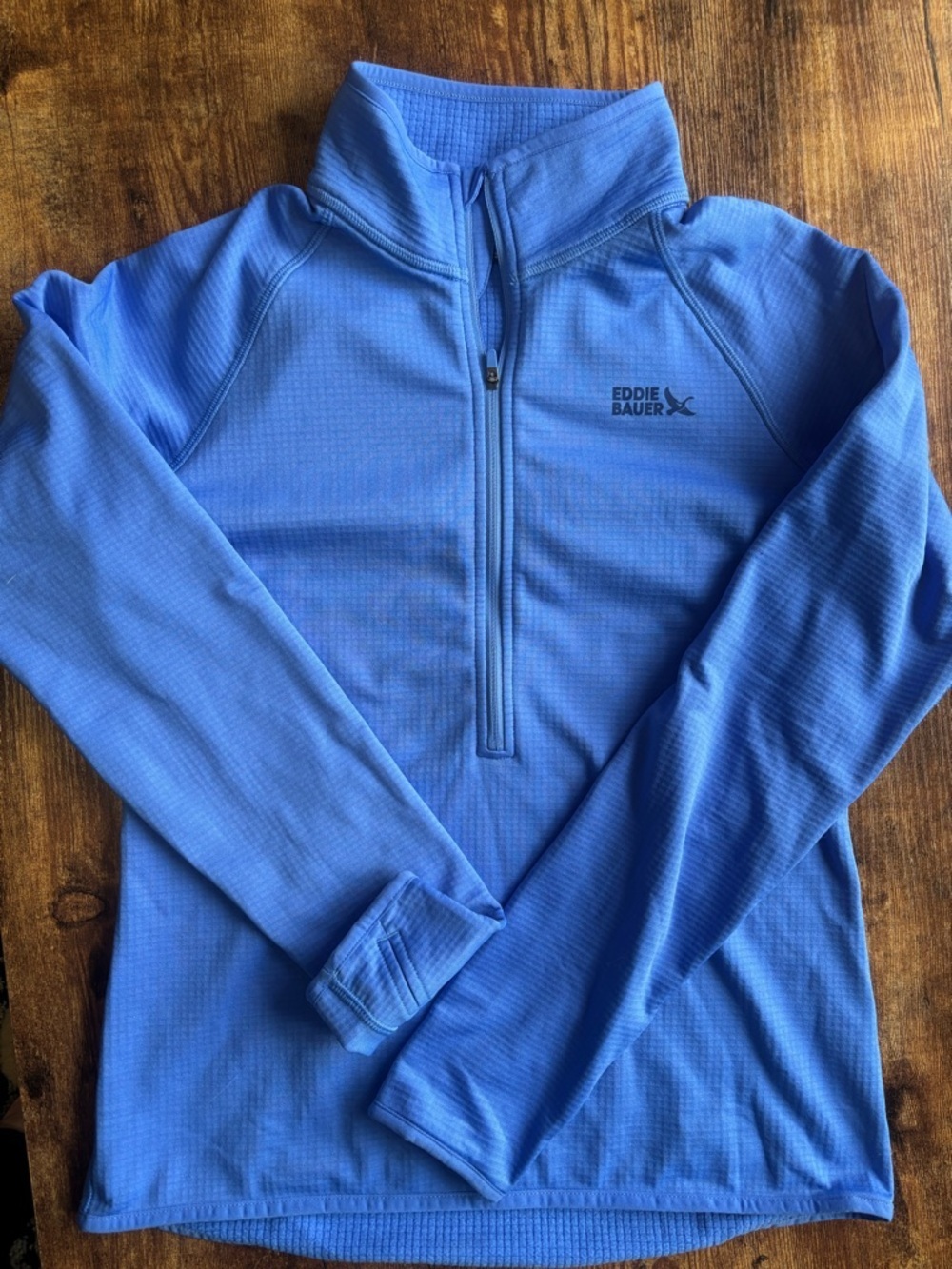 Eddie Bauer Vibrant Blue Pullover 1/4 Zip